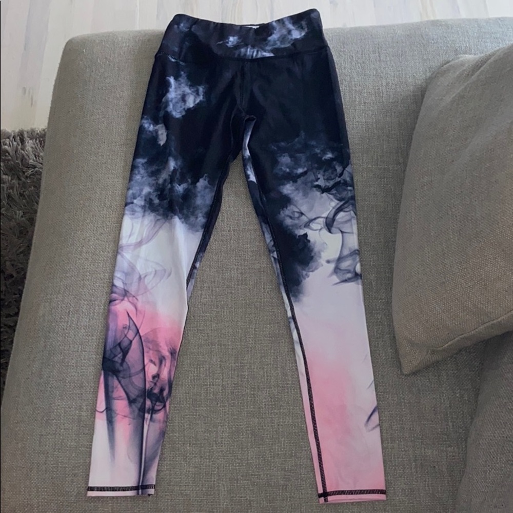 Blue,pink and purple yoga pants! Price negotiable
